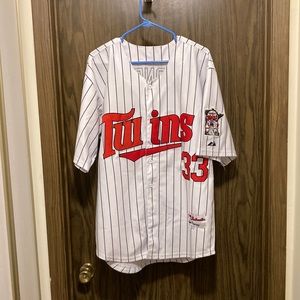 MN Justin Morneau inaugural season 2010 jersey. 50th anniversary.